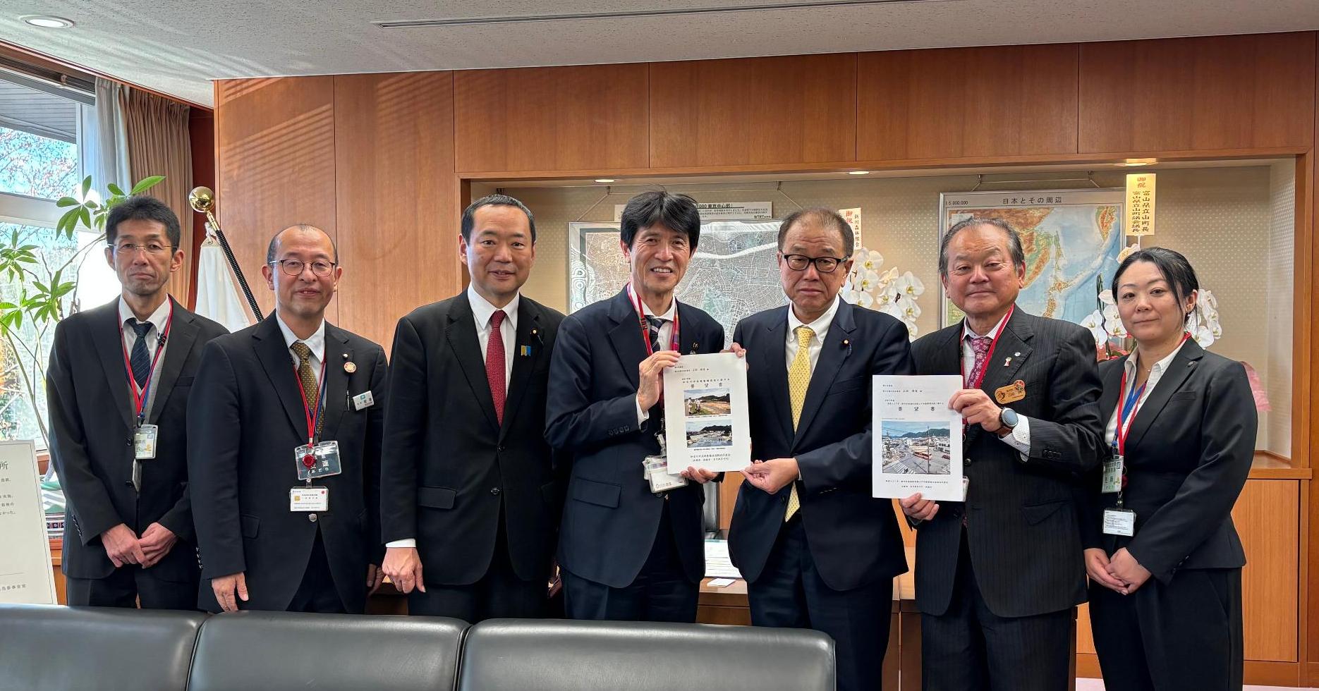 令和7年度西脇市・多可町東京合同要望会（国土交通省大臣政務官面談）