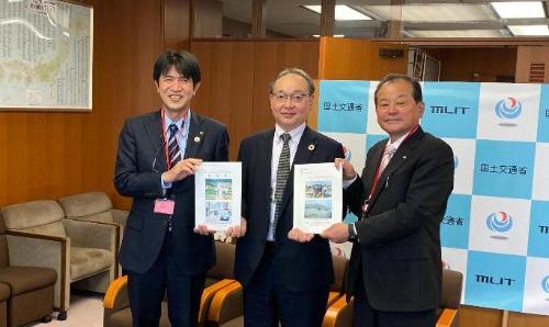 令和3年度加古川中流域等東京要望、国土交通省技監