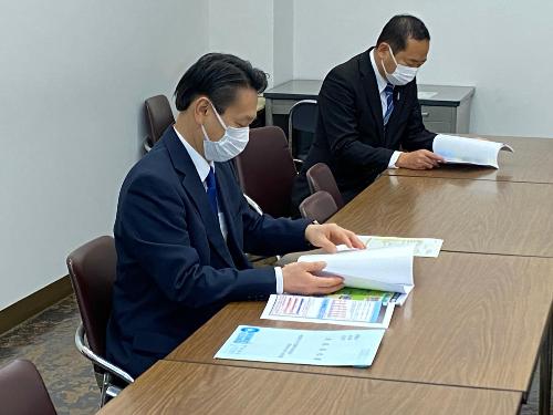 令和3年度オール西脇東京要望、財務省主計官