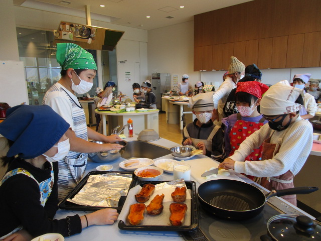 クッキングの様子