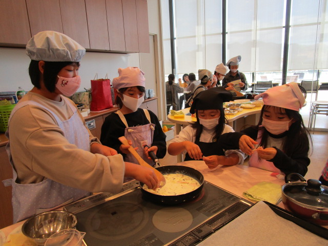 クッキングの様子