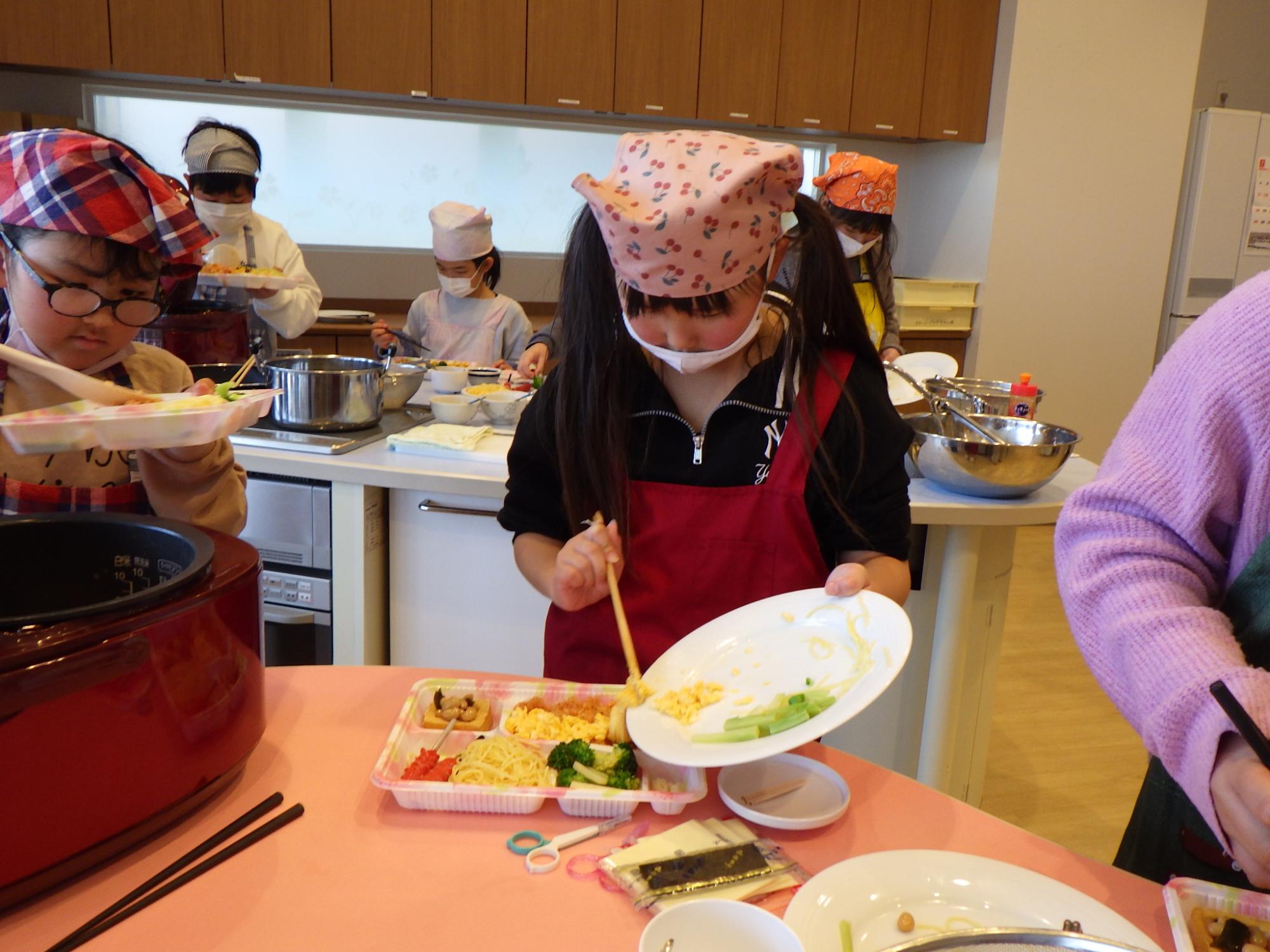 クッキングの様子