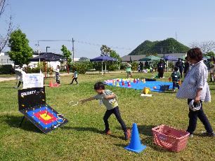 クロリティーを楽しむ親子