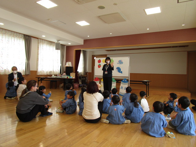 親子でふれあい遊び