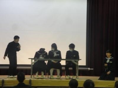 29年度3年生を送る会4