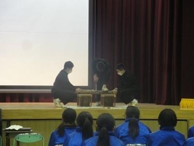 29年度3年生を送る会5