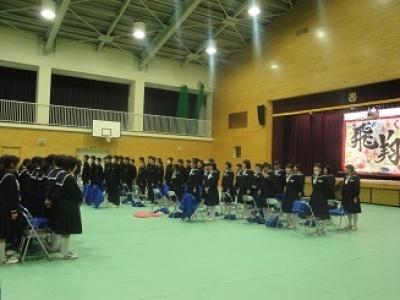 29年度3年生を送る会9