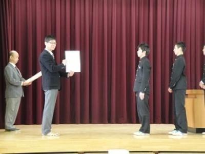 平成30年度卒業式予行3