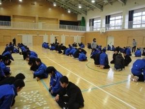 始業式・百人一首大会2