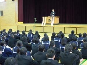 始業式・百人一首大会1