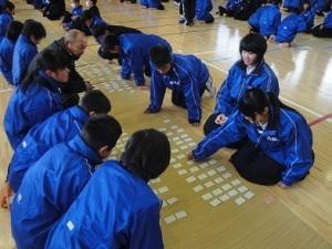 始業式・百人一首大会2